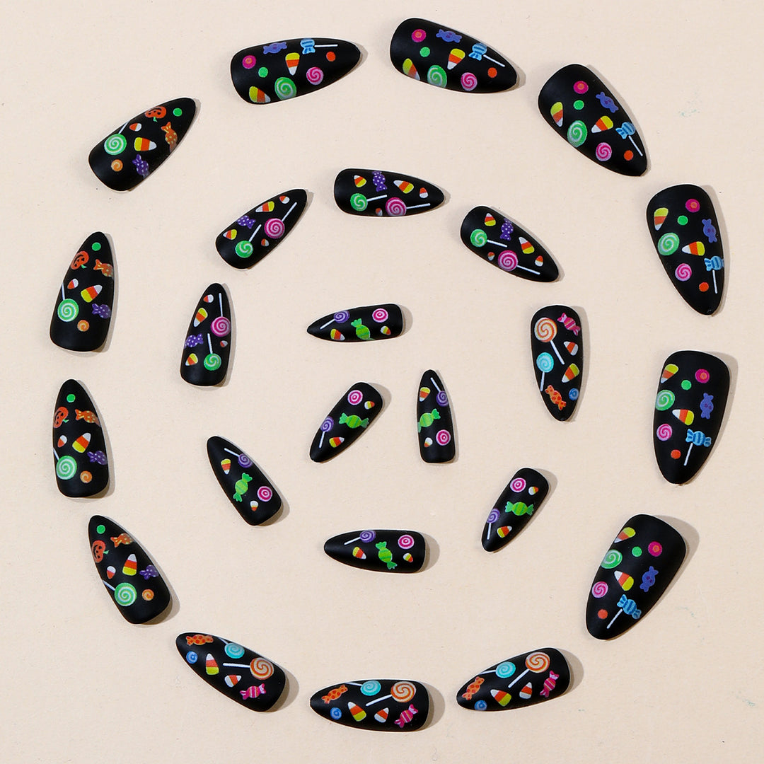 Festliche Süßigkeiten-Themen 3D Nagelkunst Erweiterungen Karnz