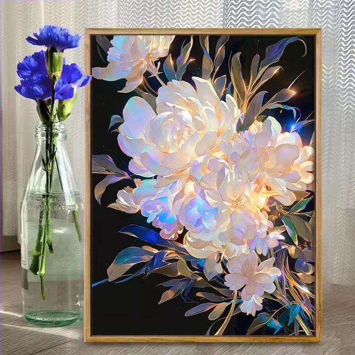 Florale Fantasie Illustrationskunstdruck Karnz