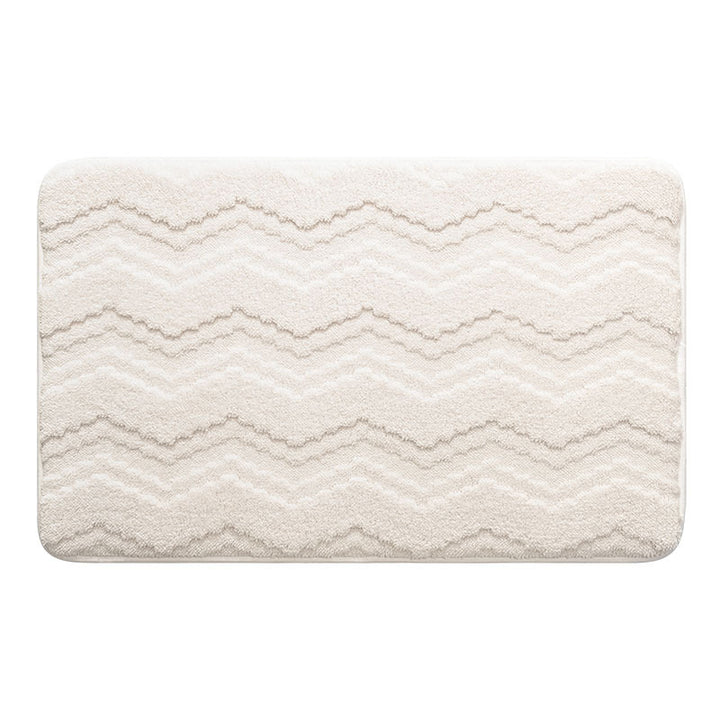 Stylische Chevron-Badmatte Karnz