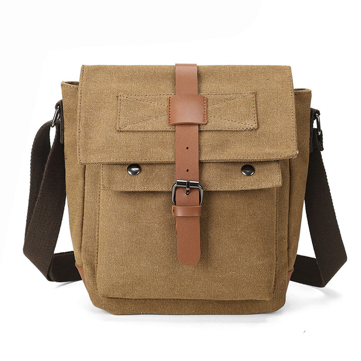 Vintage-inspiriert Canvas Messenger Bag Karnz