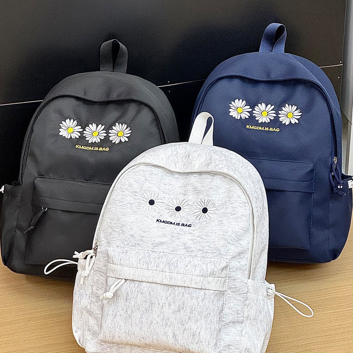 Bestickter Floral-Rucksack Karnz