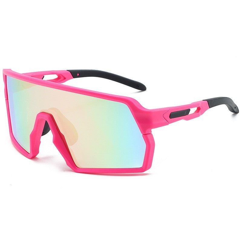 Damen Sportliche Rennbrille mit innovativem Rahmen und hochreflektierenden Gläsern Karnz