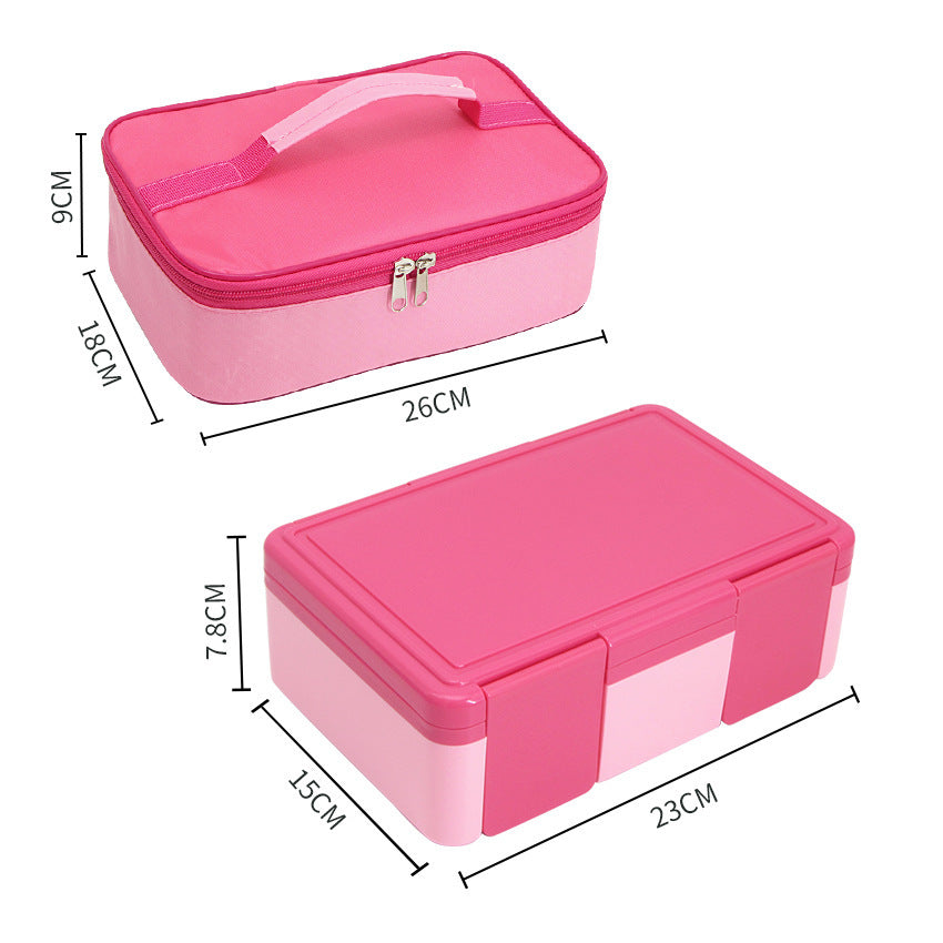 Isolierter Multi-Compartment Lebensmittellagerbehälter