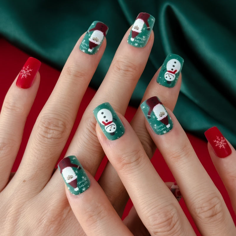 Weihnachtskunstnägel Karnz