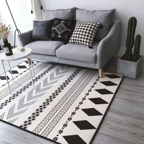 Geometrisches Muster Teppich 1787043766
