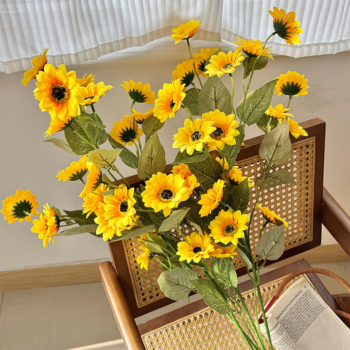 Künstlicher Sonnenblumenstrauß Karnz