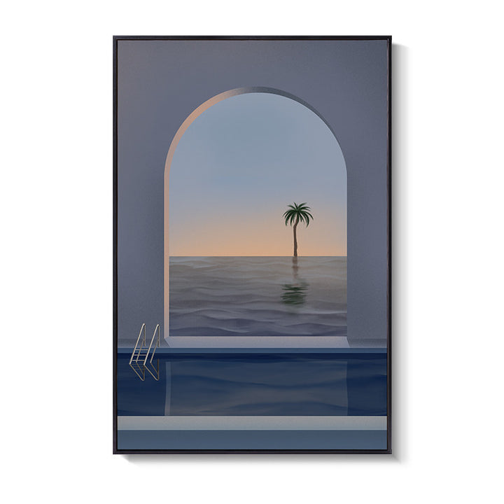 Moderne Minimalistische Leinwand Wandkunst