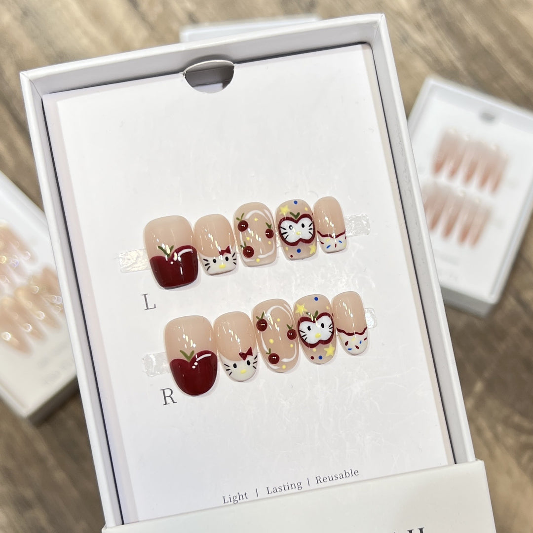 Künstlerisches Charakterthemen-Presse-Nagelkunst-Set Karnz