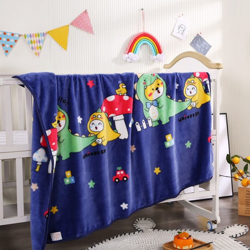 Kinder Cartoon Charakter Fleece Decke Karnz