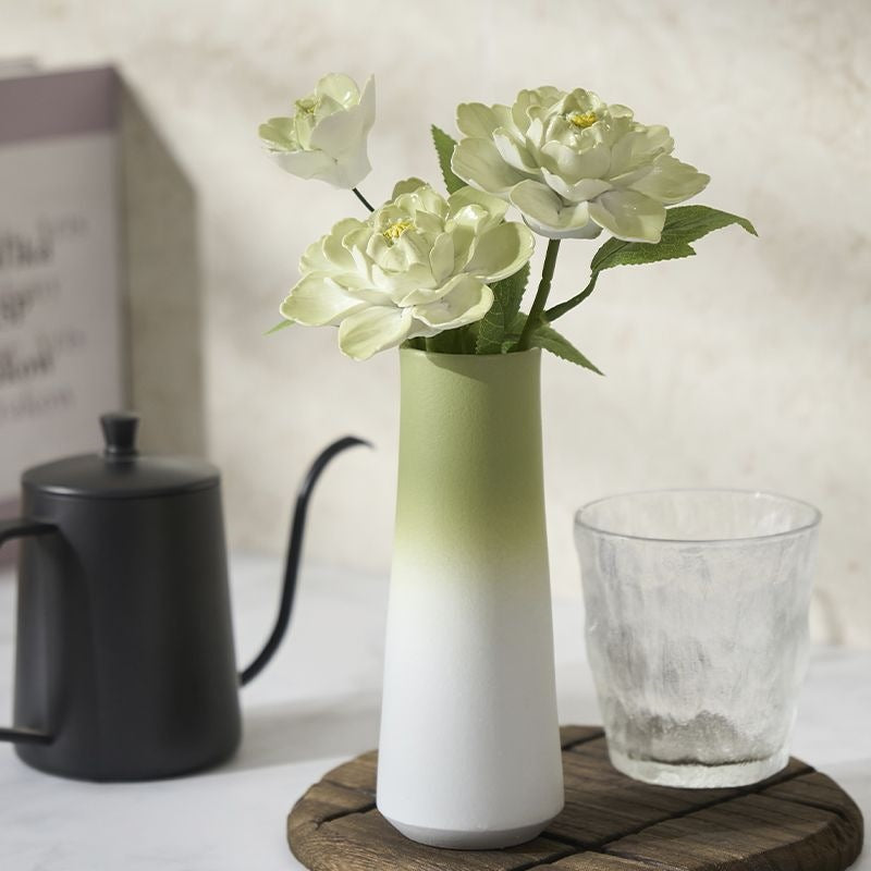 Elegante Keramikblumen-Vase