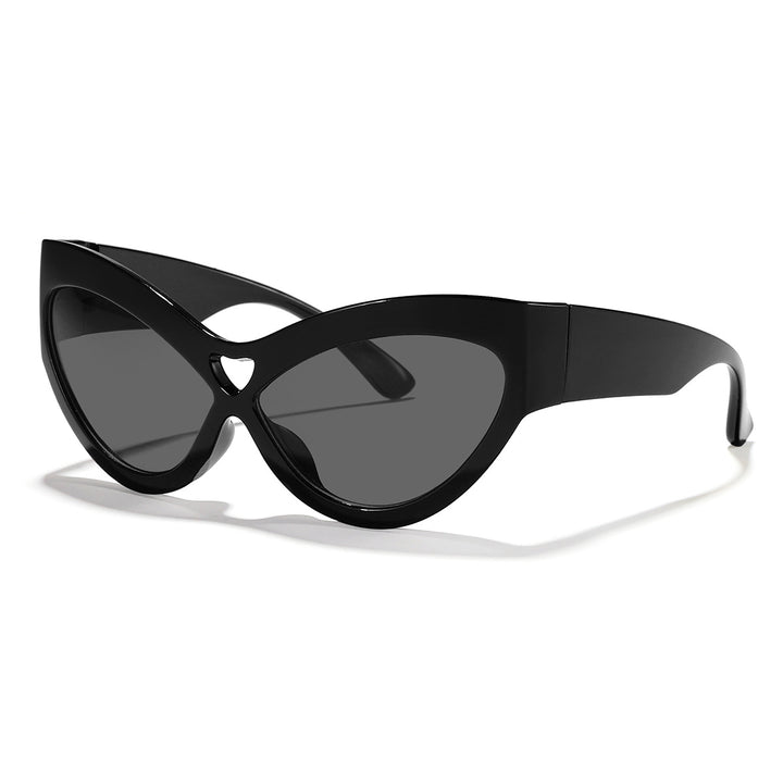Damen auffällige Sonnenbrille im trendigen Leopardenmuster Karnz