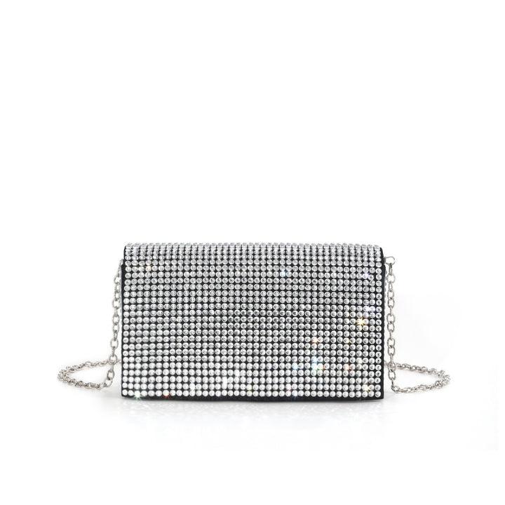 Glamouröse Kristall-besetzte Abend-Clutch