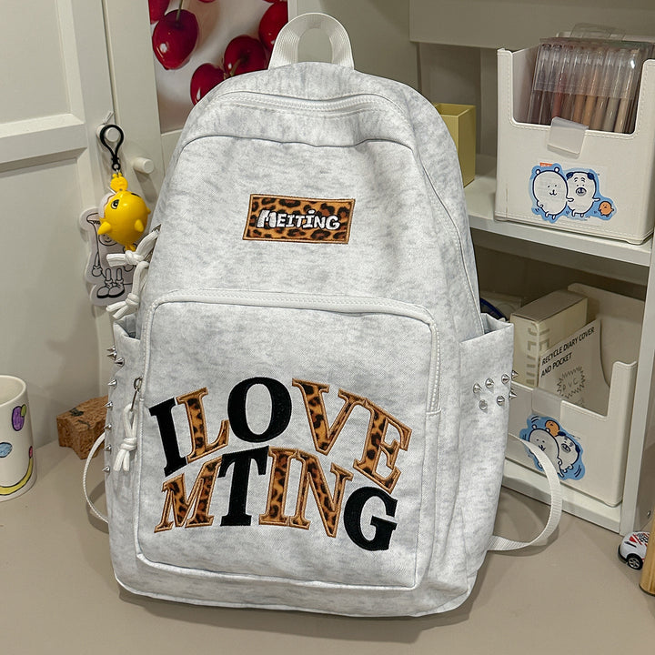 Stilvoller Trendiger Lässiger Rucksack Karnz