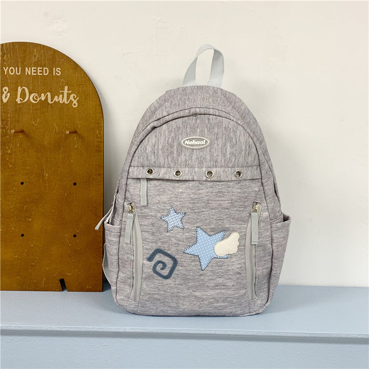Stylische bestickte Rucksack