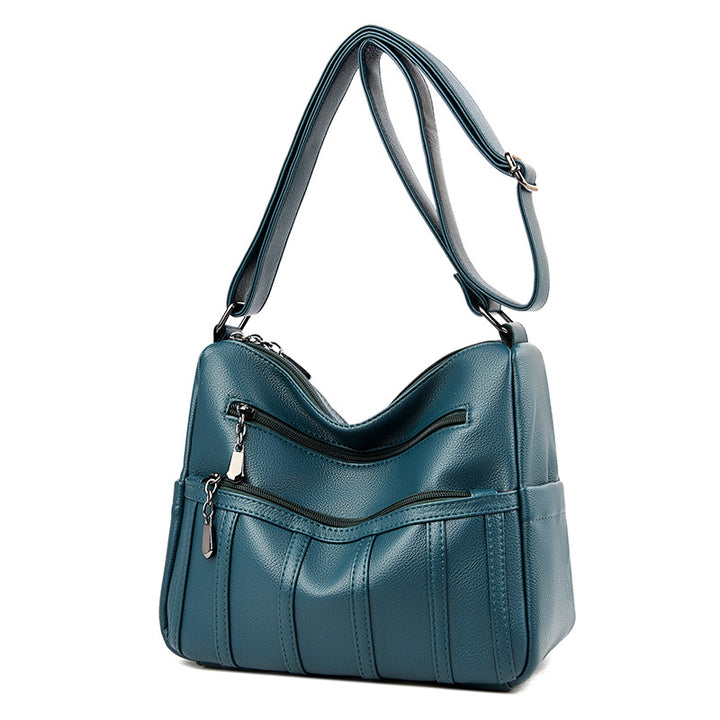 Elegante Texturierte Schultertasche Karnz