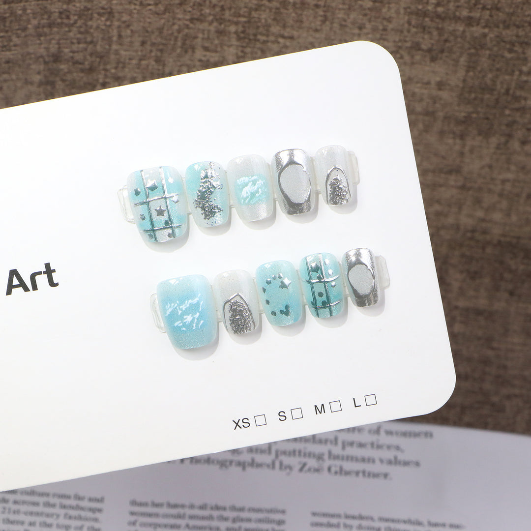 Artistic Press-On Nail Set Karnz