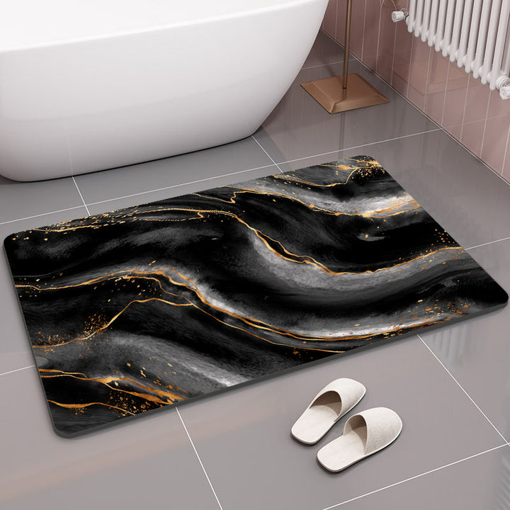 Badematte für Badezimmer Boden Dekor