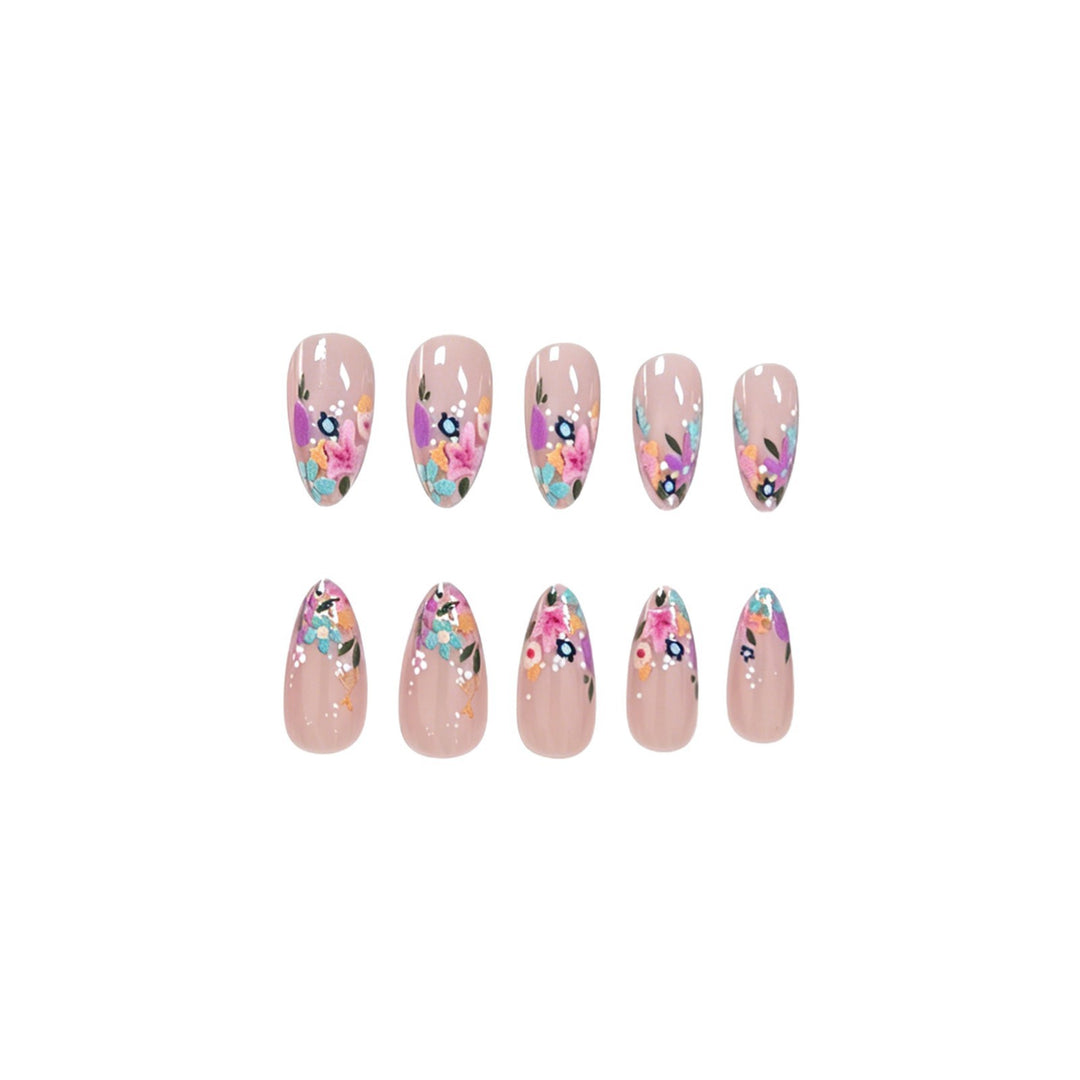 Florale Acryl-Nagelkunst-Verzierungen Karnz 1789915430
