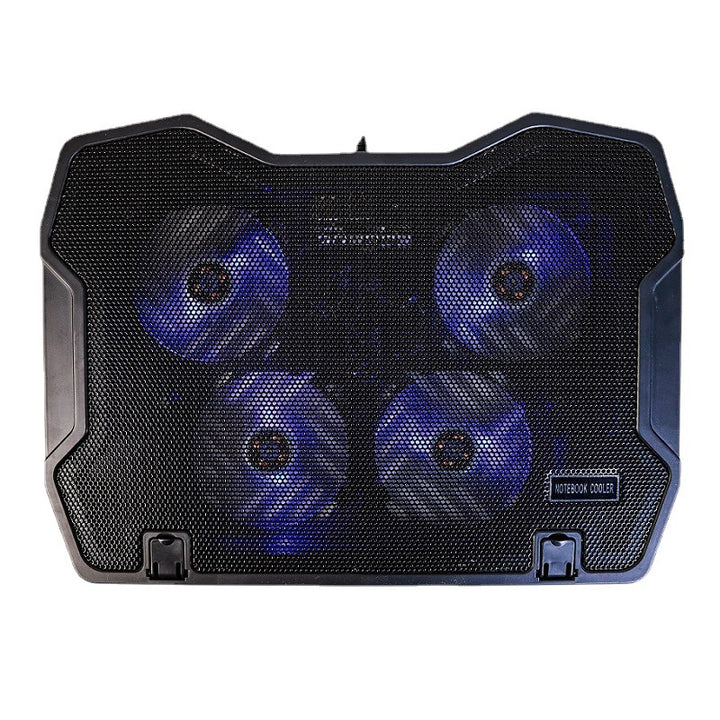 Laptop-Kühler mit Quattro Lüftern und Rgb-Beleuchtung Karnz
