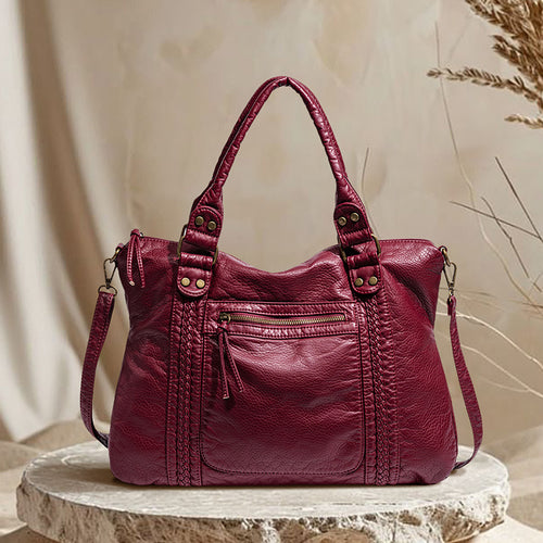 Stylische Multi-Taschen-Handtasche Karnz