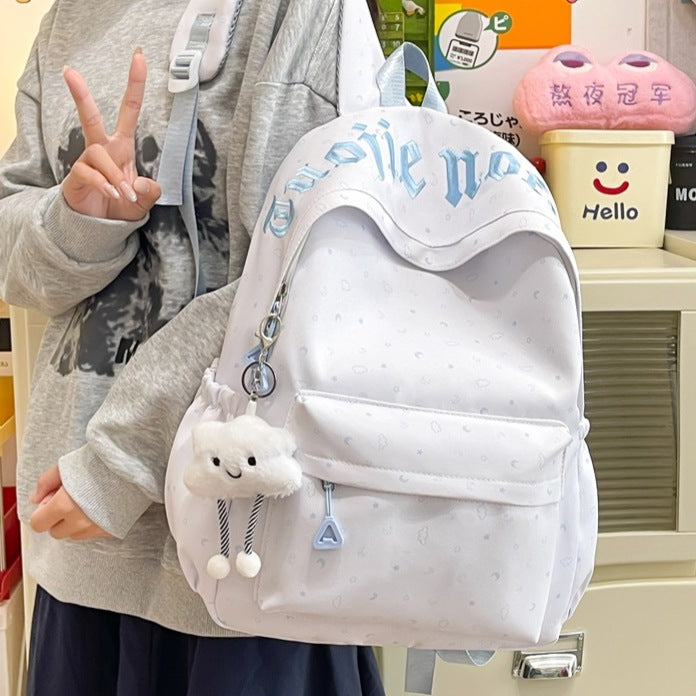 Verspielter Grafikdruck Rucksack Karnz
