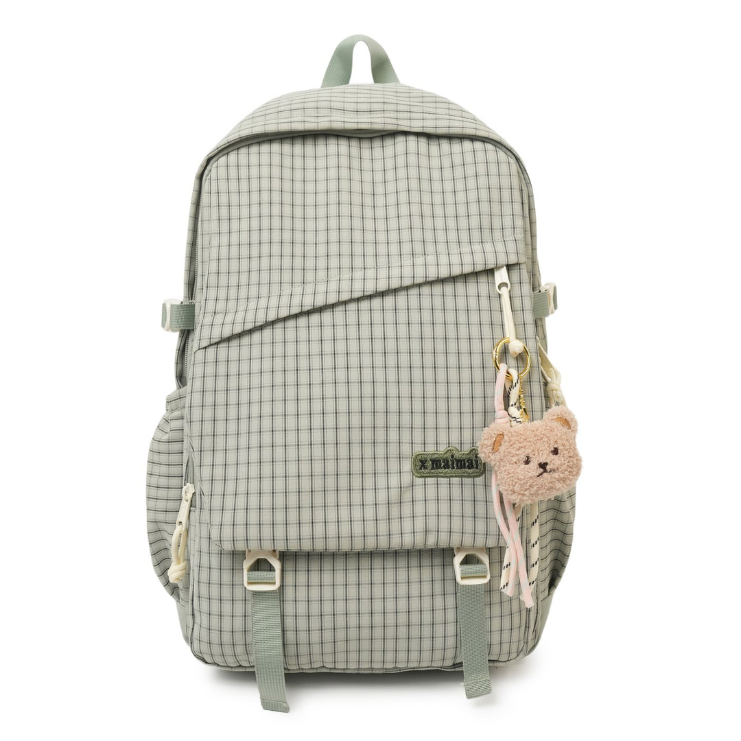 Stylischer Gittermuster-Rucksack Karnz