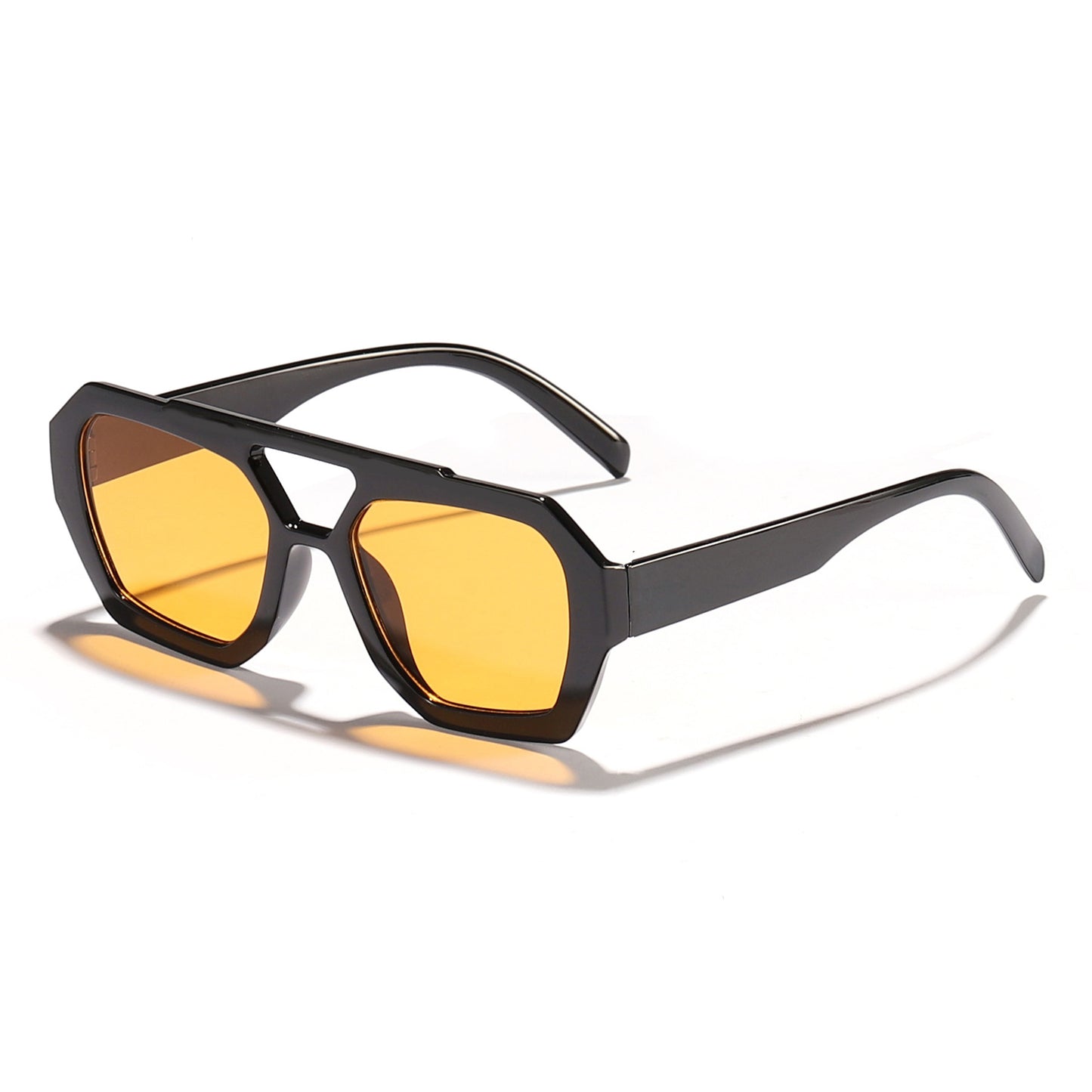 Damen modische Sonnenbrille im exklusiven Octagon-Design Karnz