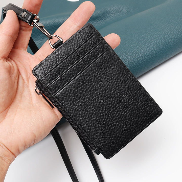 Leder ID- und Kartenhalter Karnz