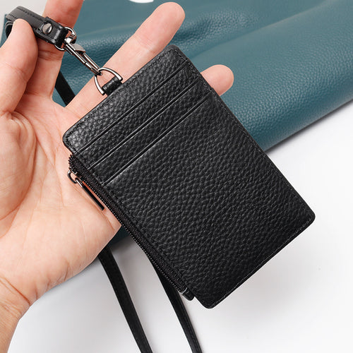 Leder ID- und Kartenhalter Karnz