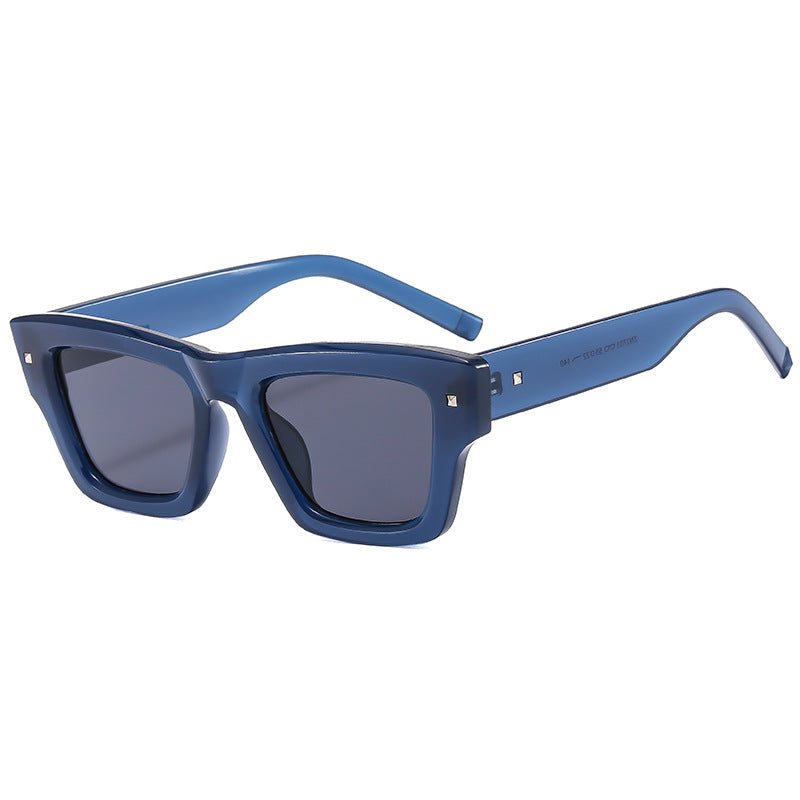Damen Modische Sonnenbrille im trendigen geometrischen Design Karnz