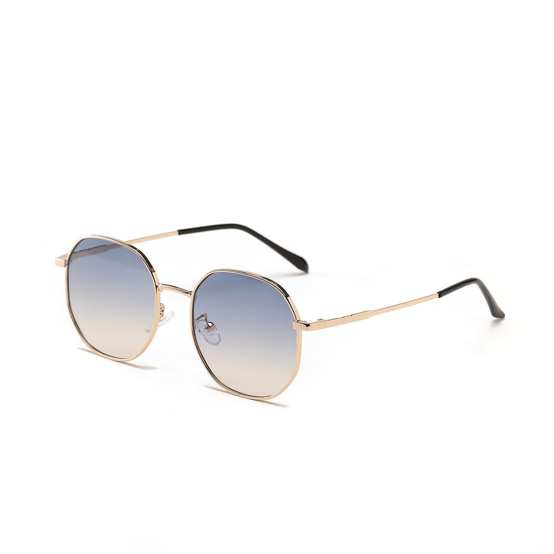 Damen elegante Sonnenbrille mit auffälliger Rahmenstruktur Karnz