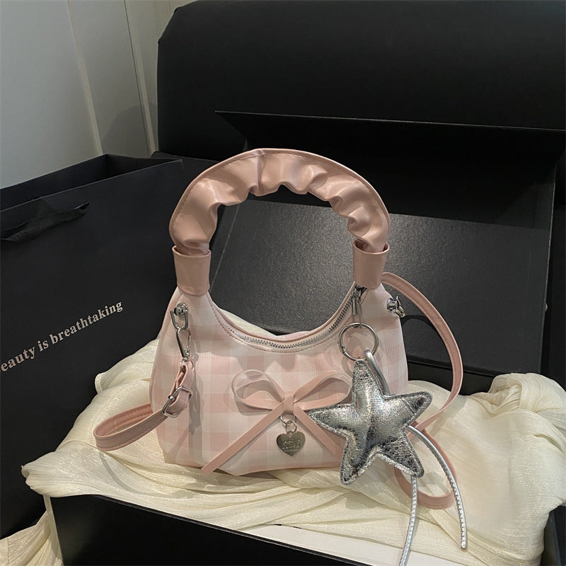 Kariert Handtasche