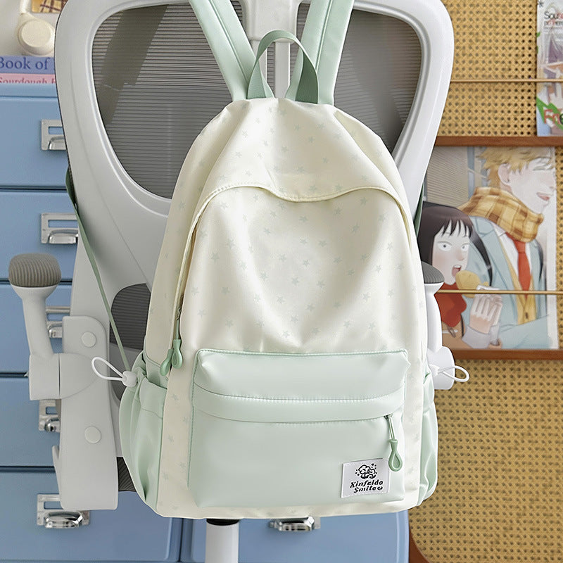 Modischer Rucksack mit doppelten Taschen