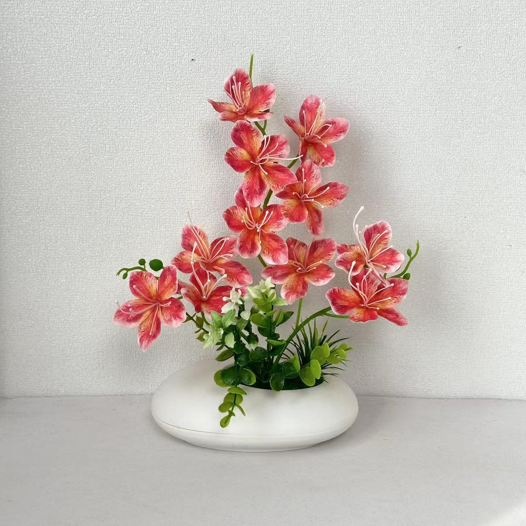 Elegante florale Mittelstück