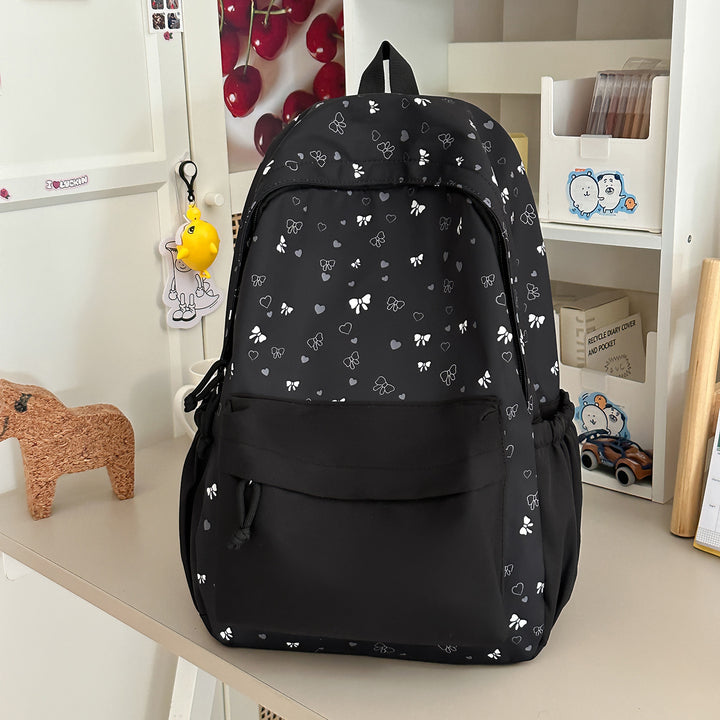 Stylischer Herz-gedruckter Rucksack Karnz