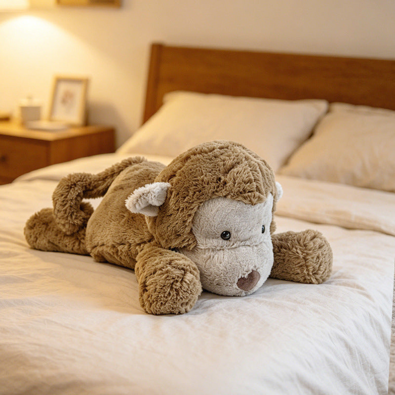 Liegender Plüsch-Elefant Körperkissen Kuscheltier Karnz