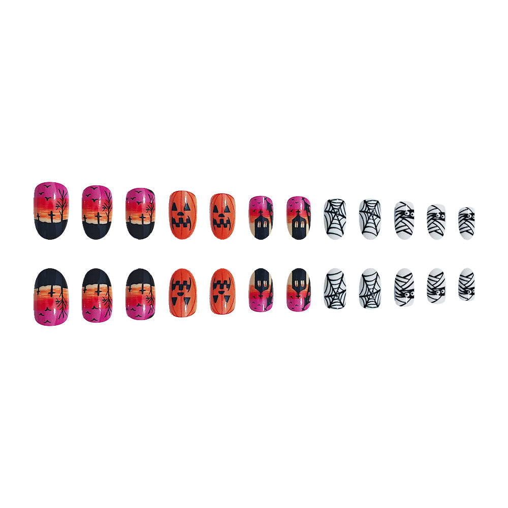 Halloween-Themen Nagelkunst Aufkleber
