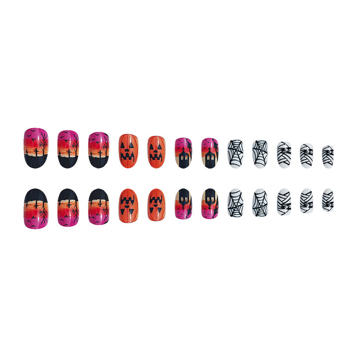 Halloween-Themen Nagelkunst Aufkleber