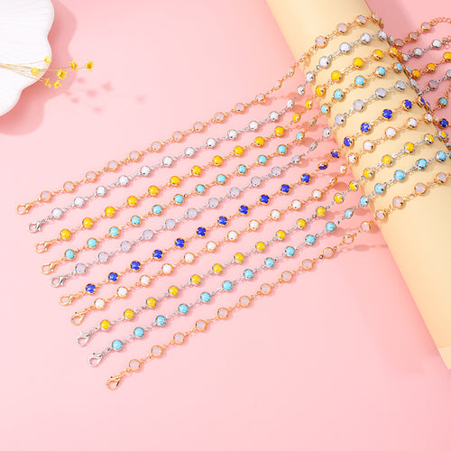 Floral Charm Choker Halskette Karnz 1788164322