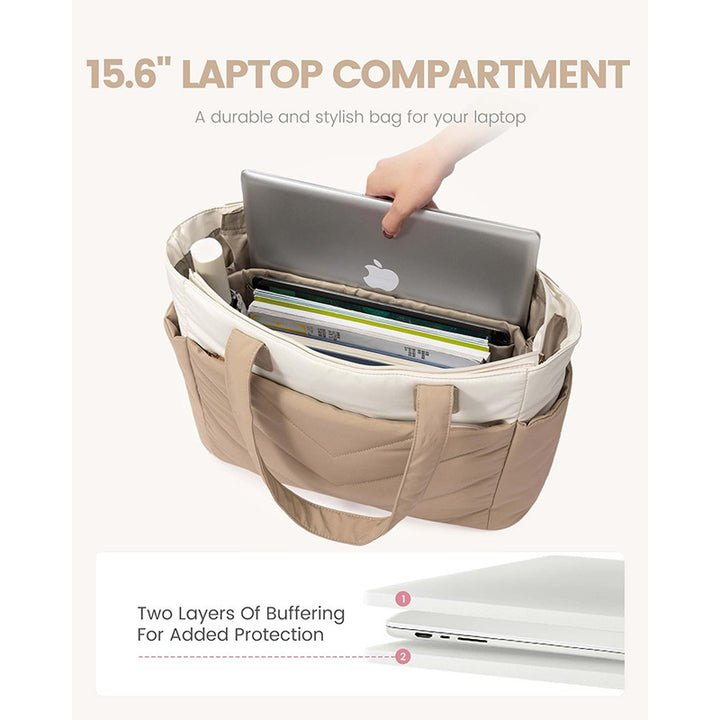 Multifunktionale Alltags-Tasche mit Abnehmbarer Kosmetiktasche Karnz