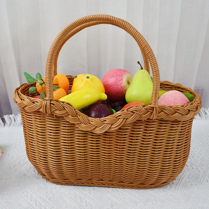 Geflochtene Woven Aufbewahrungskorb Karnz