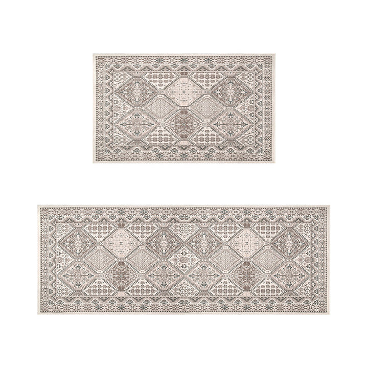 Vintage-Style Bereich Teppich Set Karnz