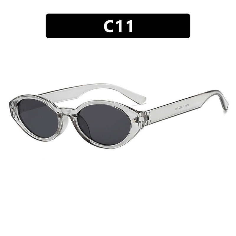 Damen Cat-Eye Sonnenbrille mit elegantem Tragetaschen-Design Karnz