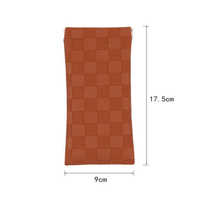 Modische karierte Tasche Karnz