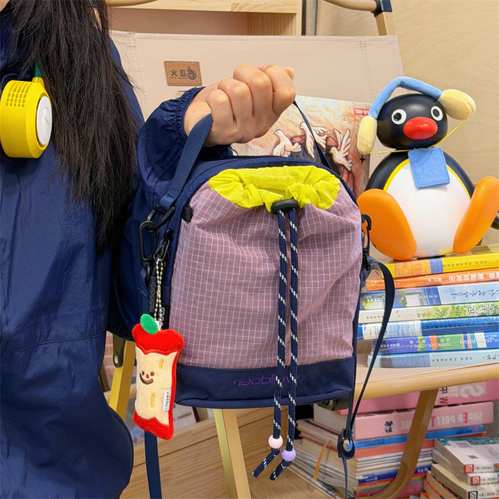 Kompakte stilvolle Kordelzug-Rucksack Karnz