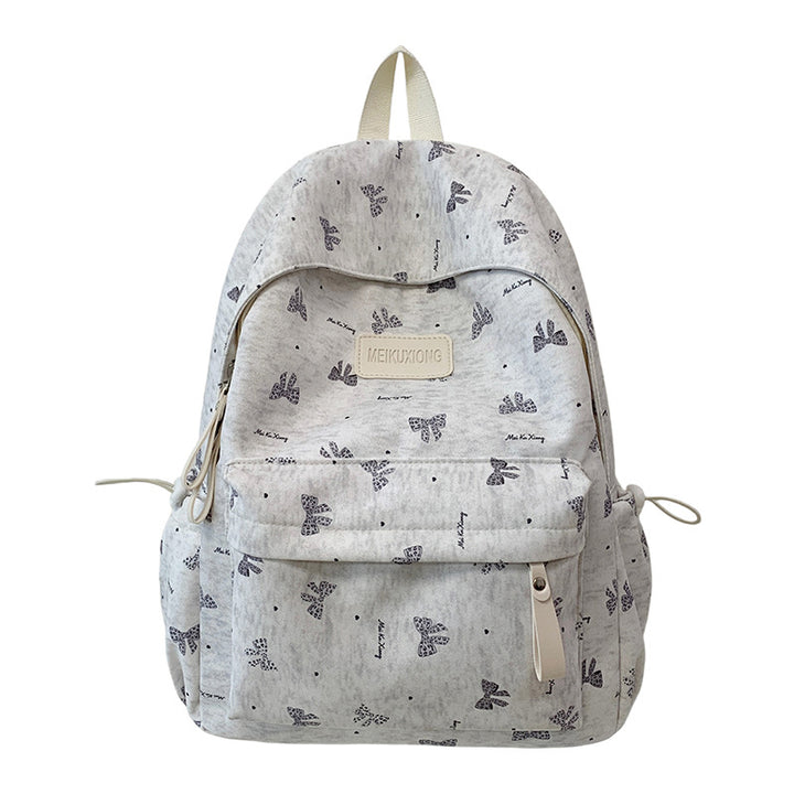 Stylische Schmetterlingsdruck Rucksack Karnz