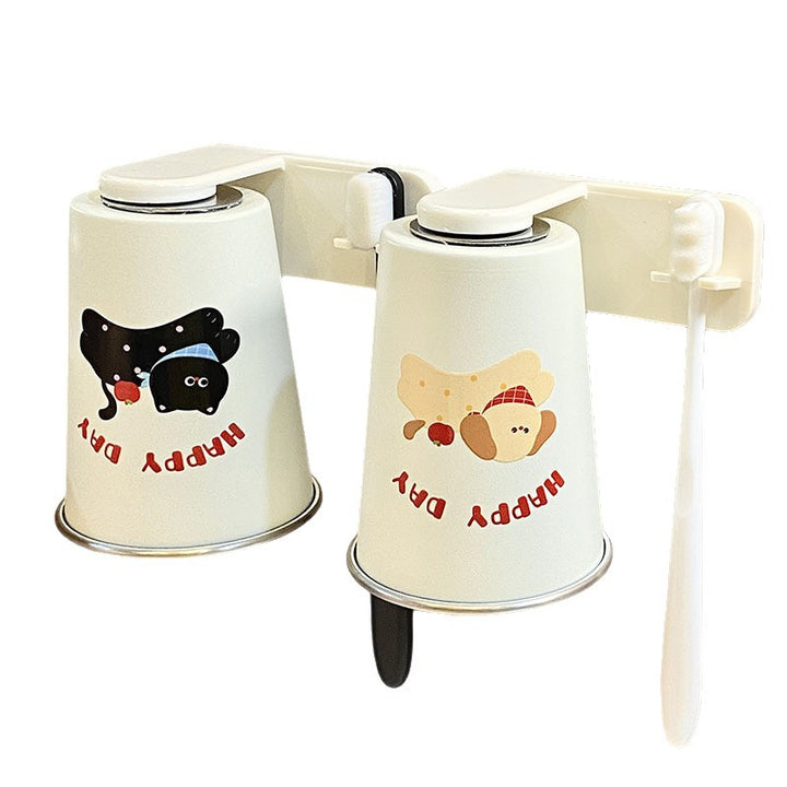 Edelstahl Trinkbecher mit Fröhlichem Hunde-Design Karnz