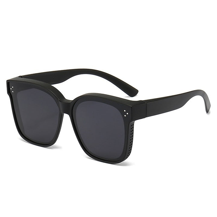 Damen modische quadratische Sonnenbrille mit UV-Schutz und komfortablen Bügeln Karnz