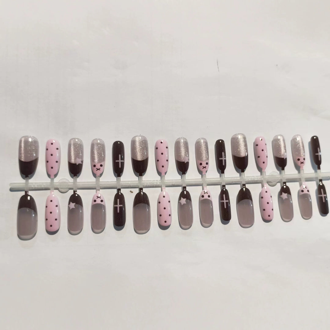 Kreatives Press-On Nagelset Karnz