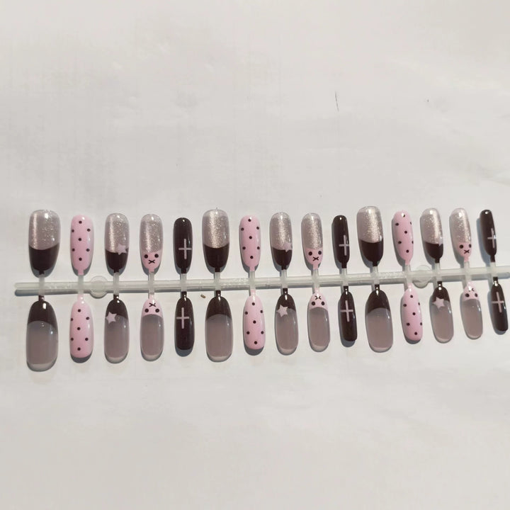 Kreatives Press-On Nagelset Karnz